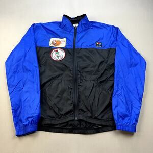 Vintage Bellwether Cycling Jacket Adult Large Blue Cinderella Classic Race Biker
